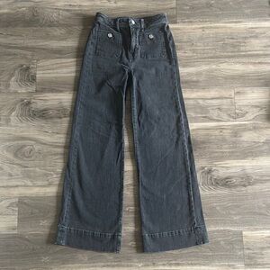 J.Crew ‘96 Denim Trouser Grey/Black Size 25